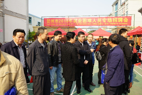 广西贺州：“三抓三促”实现就业招聘工作开门红