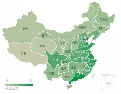 报告显示：中国城市创业竞争力TOP10江苏占两席