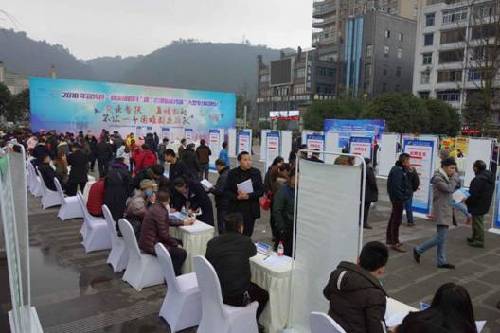 帮扶见真情 相助显成效——四川省宜宾市2018年“就业援助月”剪影
