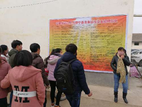 宁夏石嘴山：大武口静宁联合招聘铺就返乡人员“幸福底色”