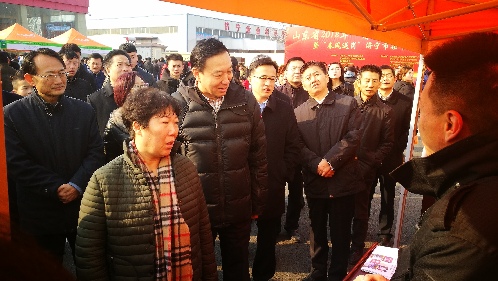 山东省2018年“春风行动”启动活动暨“春风送岗”济宁市集中招聘活动在任城区举行