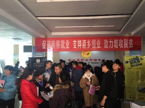 山东桓台：春风行动引来“归来雁”才市开张聚起“青年军”