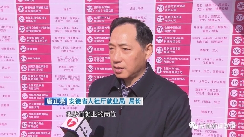 安徽：“春风行动”送岗来