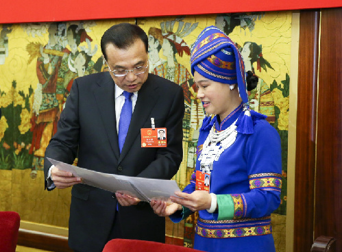 李克强参加广西代表团审议