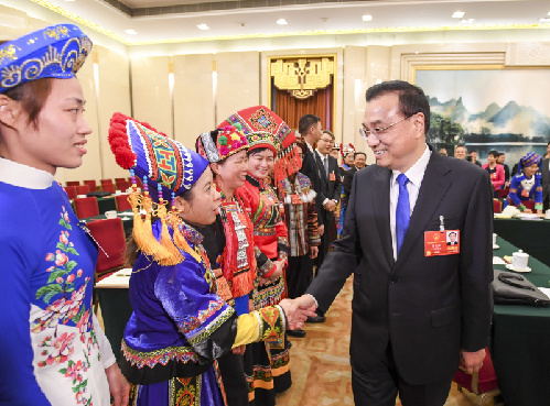 李克强参加广西代表团审议