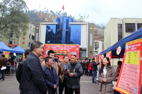 四川乐山：马边举办2018年“春风行动”就业扶贫现场招聘会