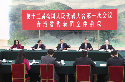 习近平 李克强 栗战书 汪洋 王沪宁 赵乐际 韩正 分别参加全国人大会议一些代表团审议