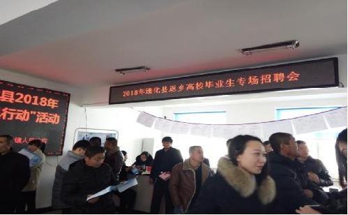 吉林省通化县积极搭建对接平台 深入开展返乡高校毕业生就业创业工作