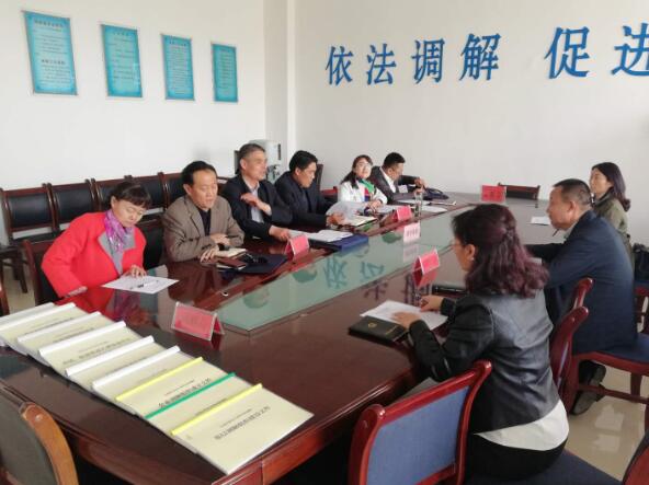 甘肃省人社厅工作组深入张掖市甘州区督查调研劳动人事争议调解仲裁工作