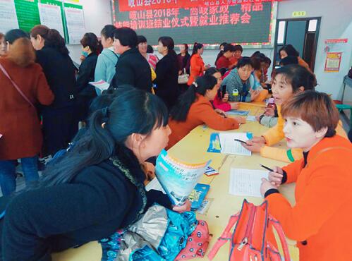 陕西岐山：倾力打造培训“1+N”模式 聚力助推就业扶贫工作