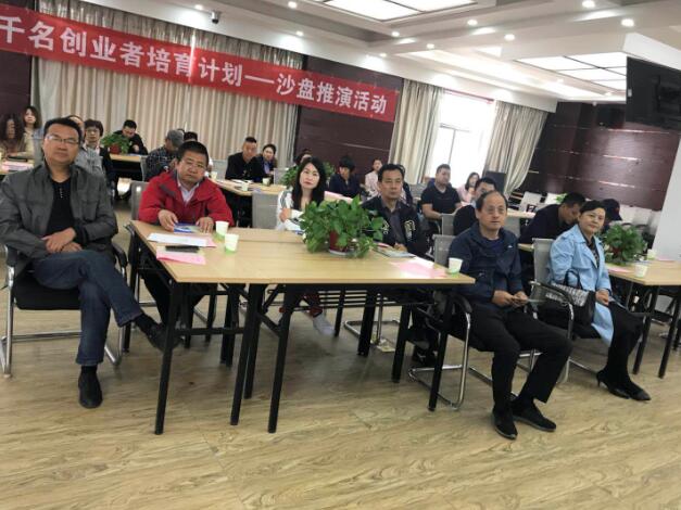 甘肃甘州：“沙盘”推演成为青年创业者培训新模式