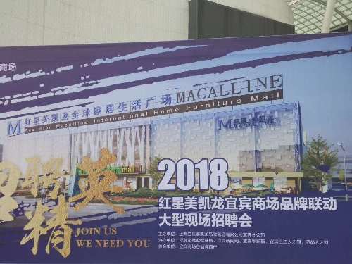 四川宜宾：翠屏区成功举办红星美凯龙大型现场招聘会