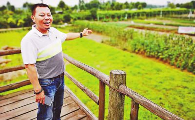 创业维艰痴心不悔——四川省崇州市白头镇农场主冉启斌的创业故事