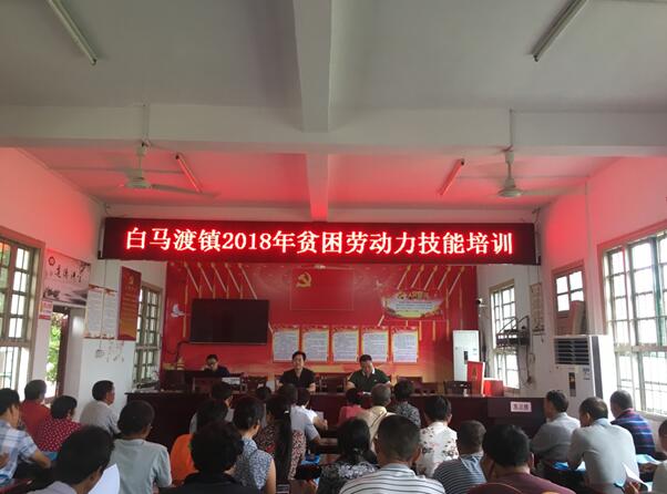 技能培训促就业 就业扶贫结硕果——湖南省道县人社局开展贫困劳动力技能培训助推扶贫攻坚