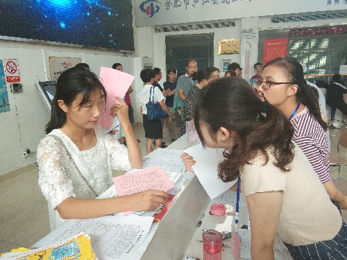 安徽省庐江县举办2018年夏季企业用工招聘会暨高校毕业生就业专场活动