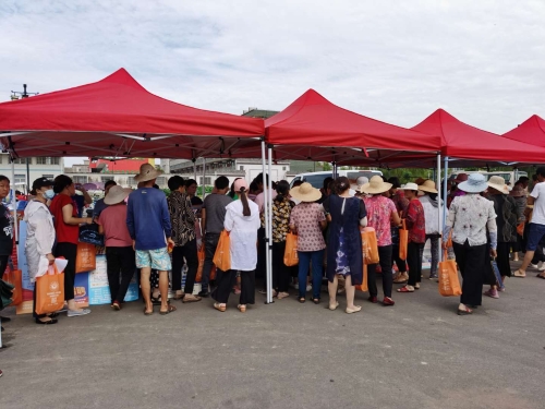 肥西县2020年“阜南县濛洼行蓄洪区受灾群众”专场招聘会圆满举行2